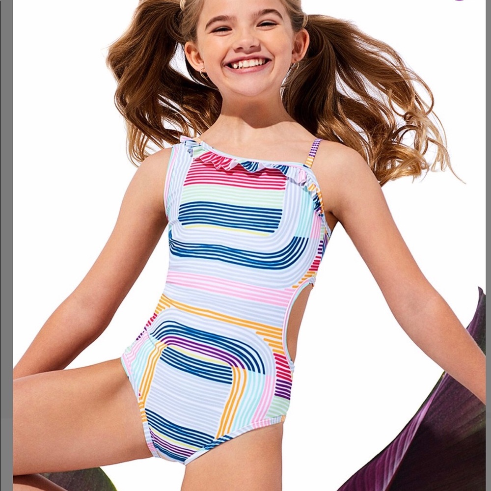 Jantzen girls one piece swimsuit 🍡